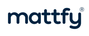 Mattfy Logotipo azul